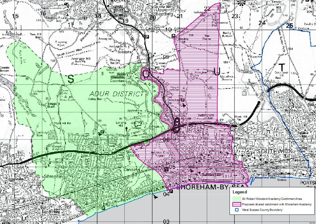 catchment area from september 2019