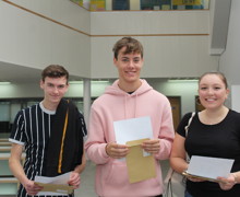 Kieran Barry (L), Matt Stevenson (M), Hannah Hunter (R)